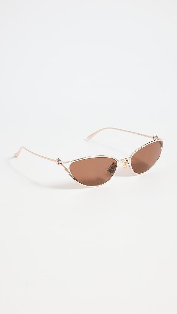 Bottega Veneta Knot Cat Eye Sunglasses | Shopbop Product Image