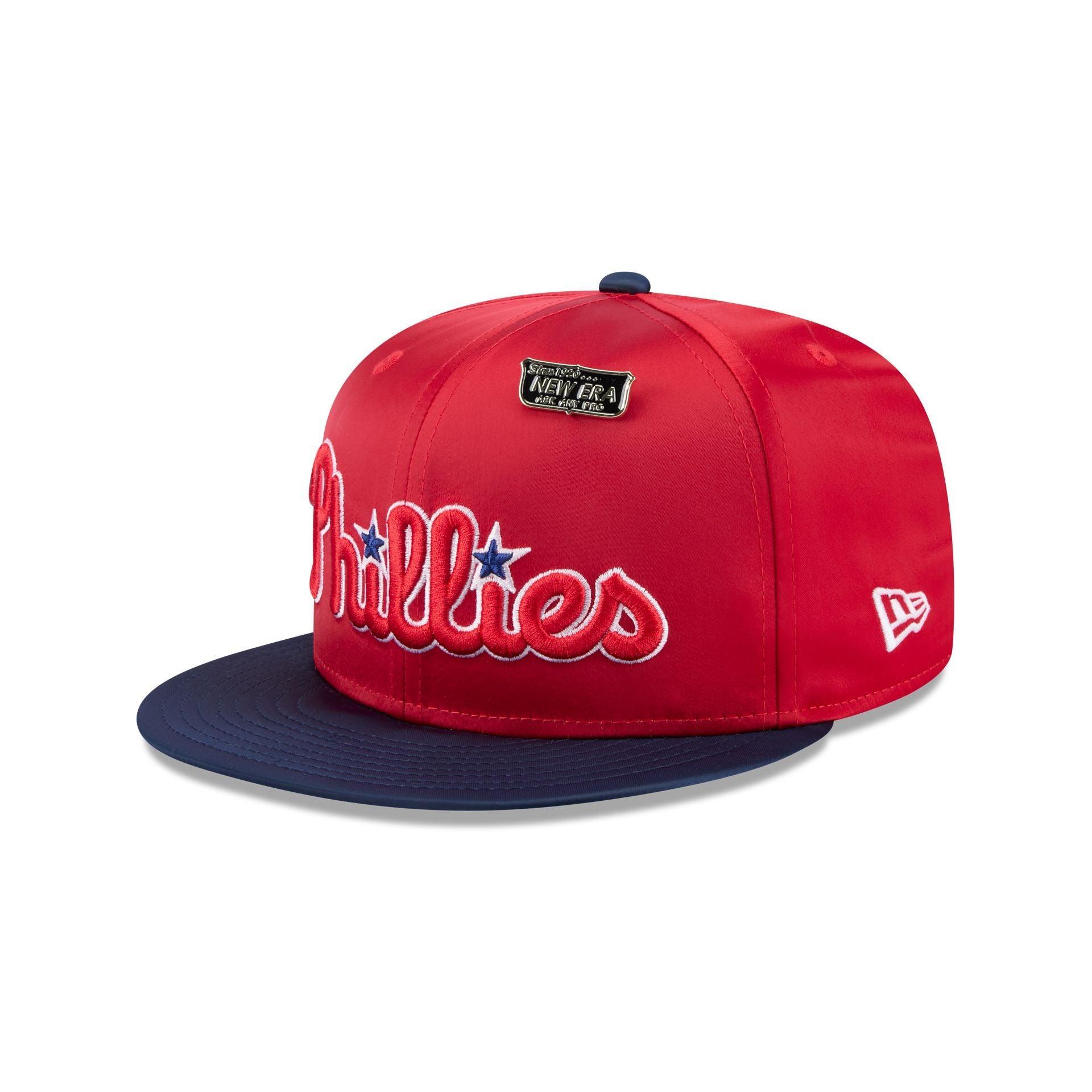 Philadelphia Phillies Spring Satin 59FIFTY Fitted Hat Male Product Image