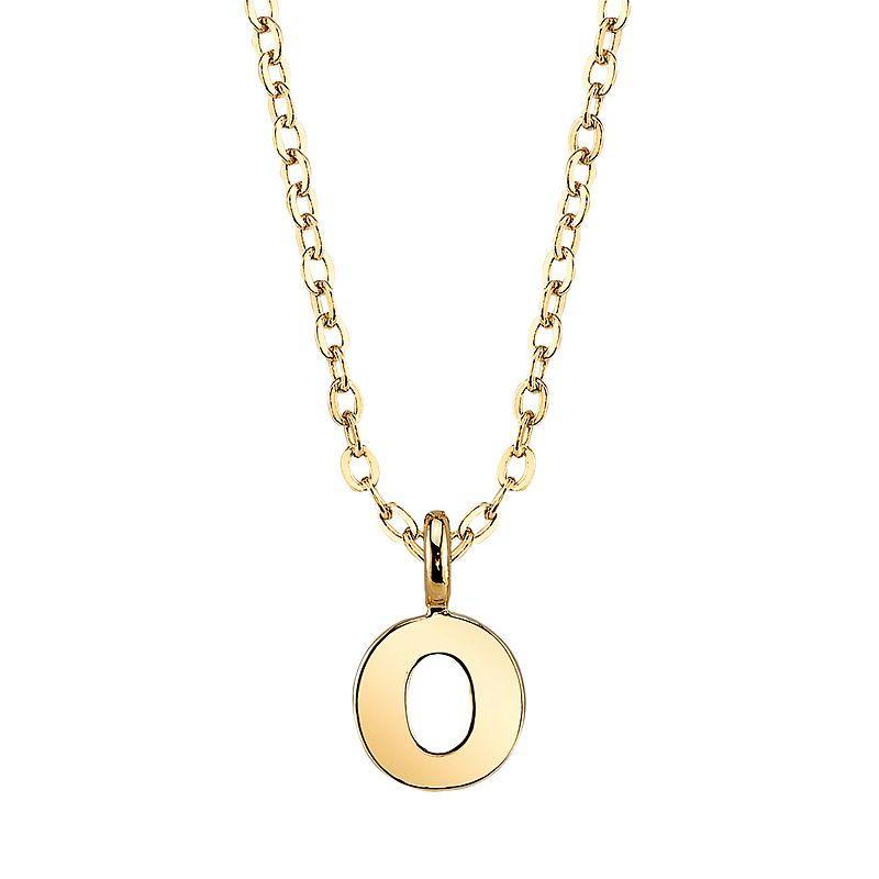 1928 Initial Pendant Necklace, Womens Product Image