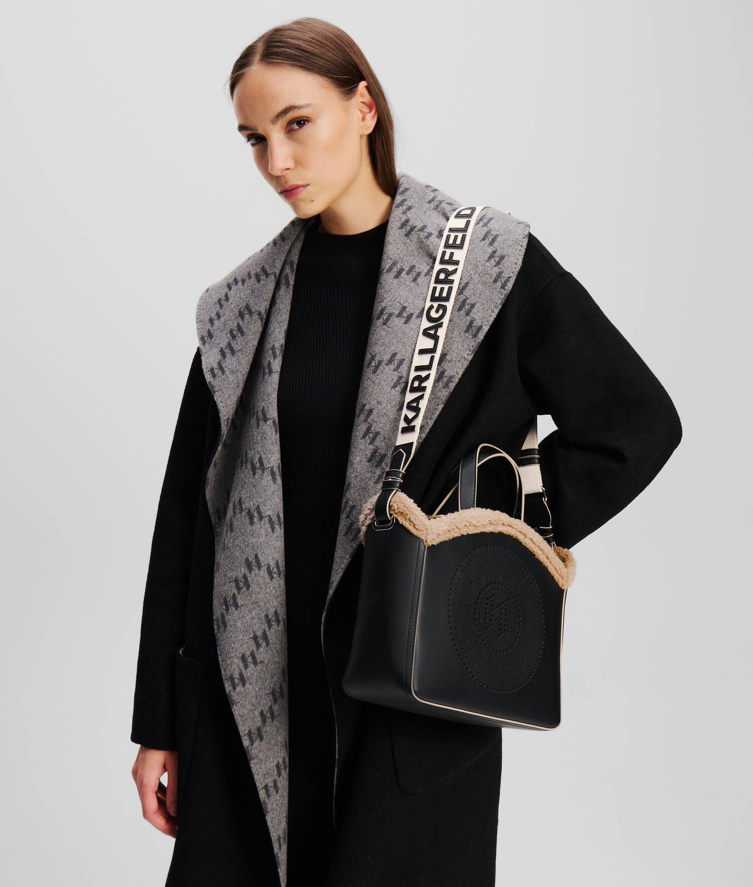 K/CIRCLE SHEARLING SMALL TOTE BAG Product Image