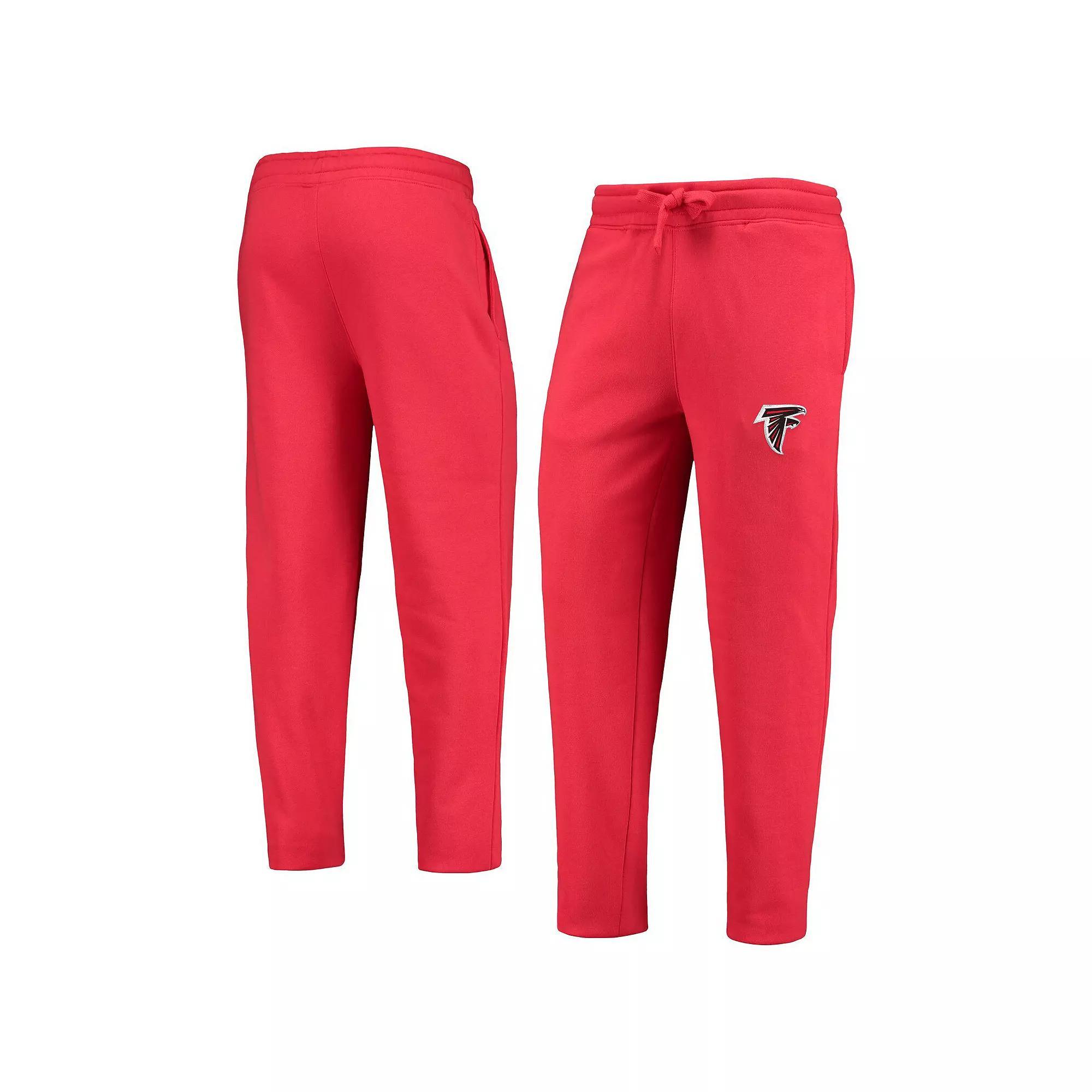 Men's Red Atlanta Falcons Starter Option Run Sweatpants, Size: Medium Product Image