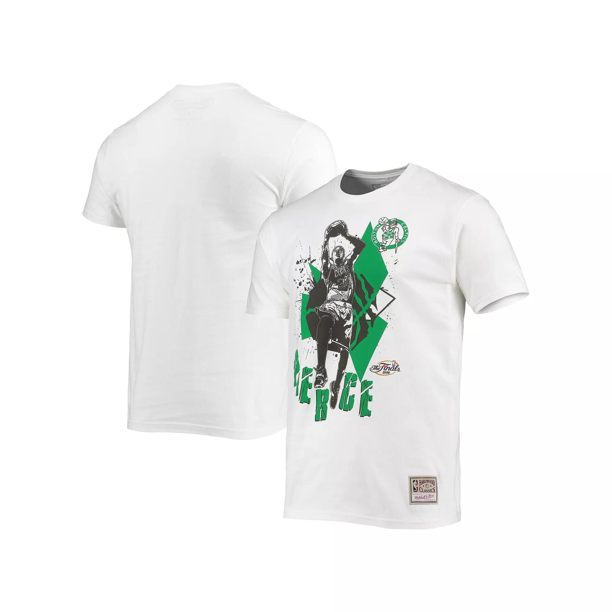 Men's Mitchell & Ness Paul Pierce White Boston Celtics Suite Sensations Player T-Shirt, Size: 3XL Product Image