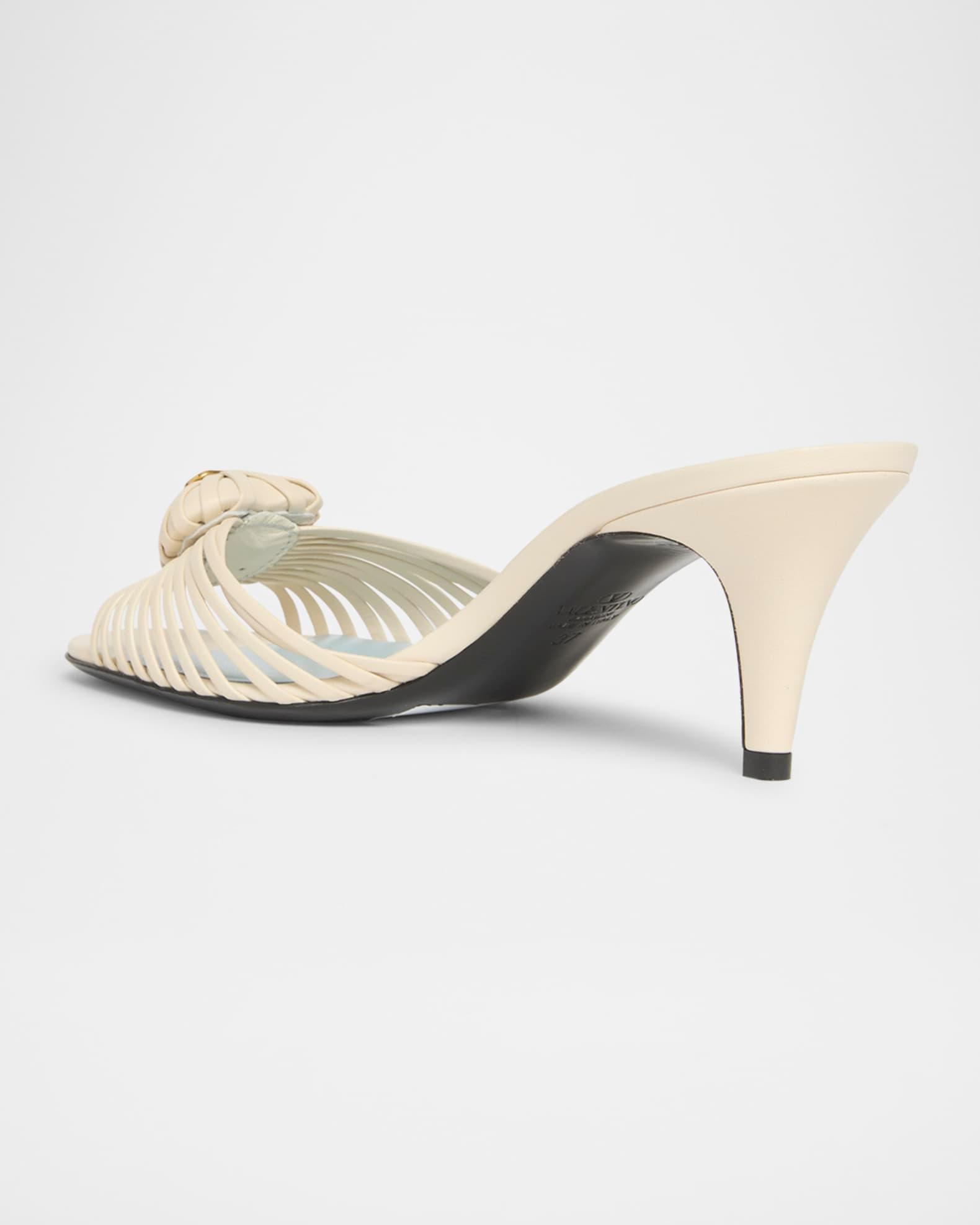 Royal Heart VLogo Leather Sandals Product Image