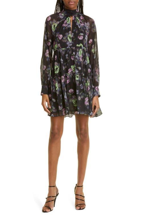 Womens Revina Floral Gauze Minidress Product Image