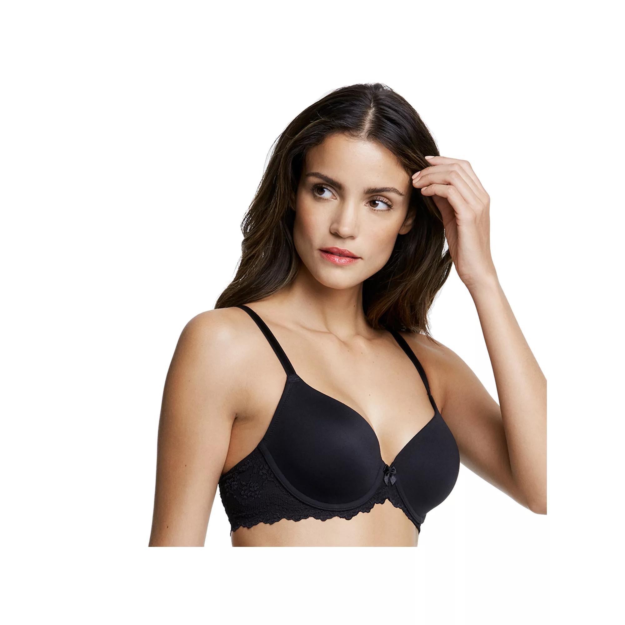 Dominique Lacee Back Smoothing Lace Frame Luxury T-Shirt Bra 3501, Women's, Size: 36 A, Latte Product Image