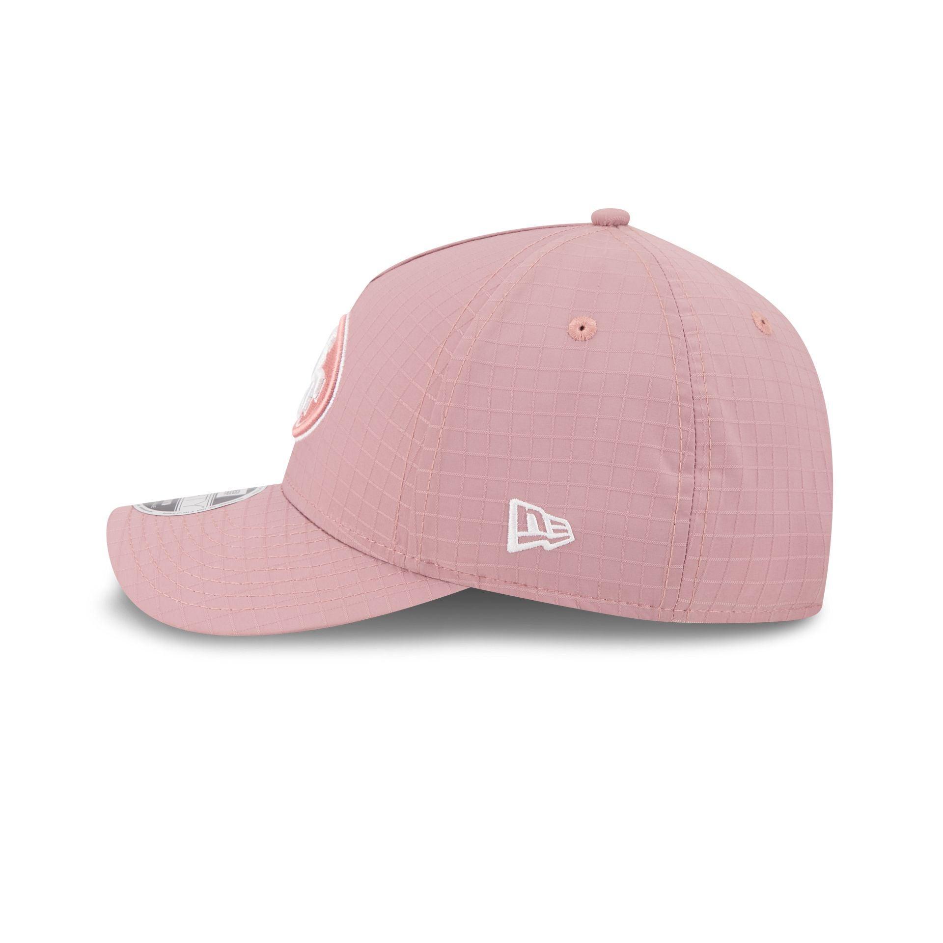 San Francisco 49ers Pink Ripstop 9FORTY M-Crown A-Frame Snapback Hat Male Product Image