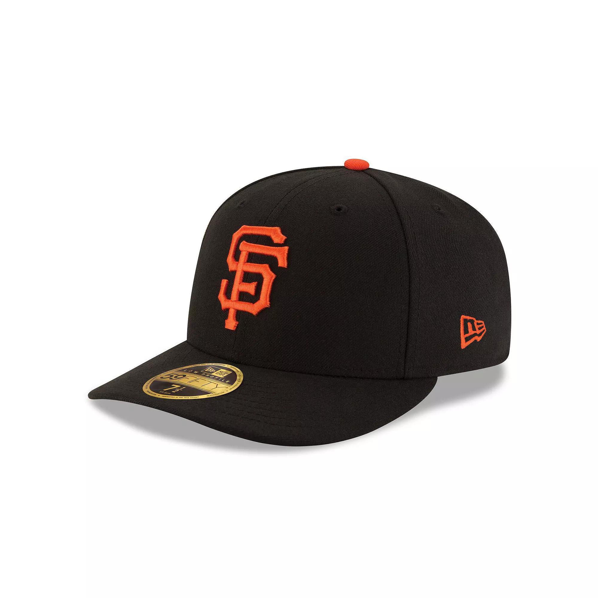 Men's New Era Black San Francisco Giants Authentic Collection On Field Low Profile Game 59FIFTY Fitted Hat, Size: 7 5/8 Product Image