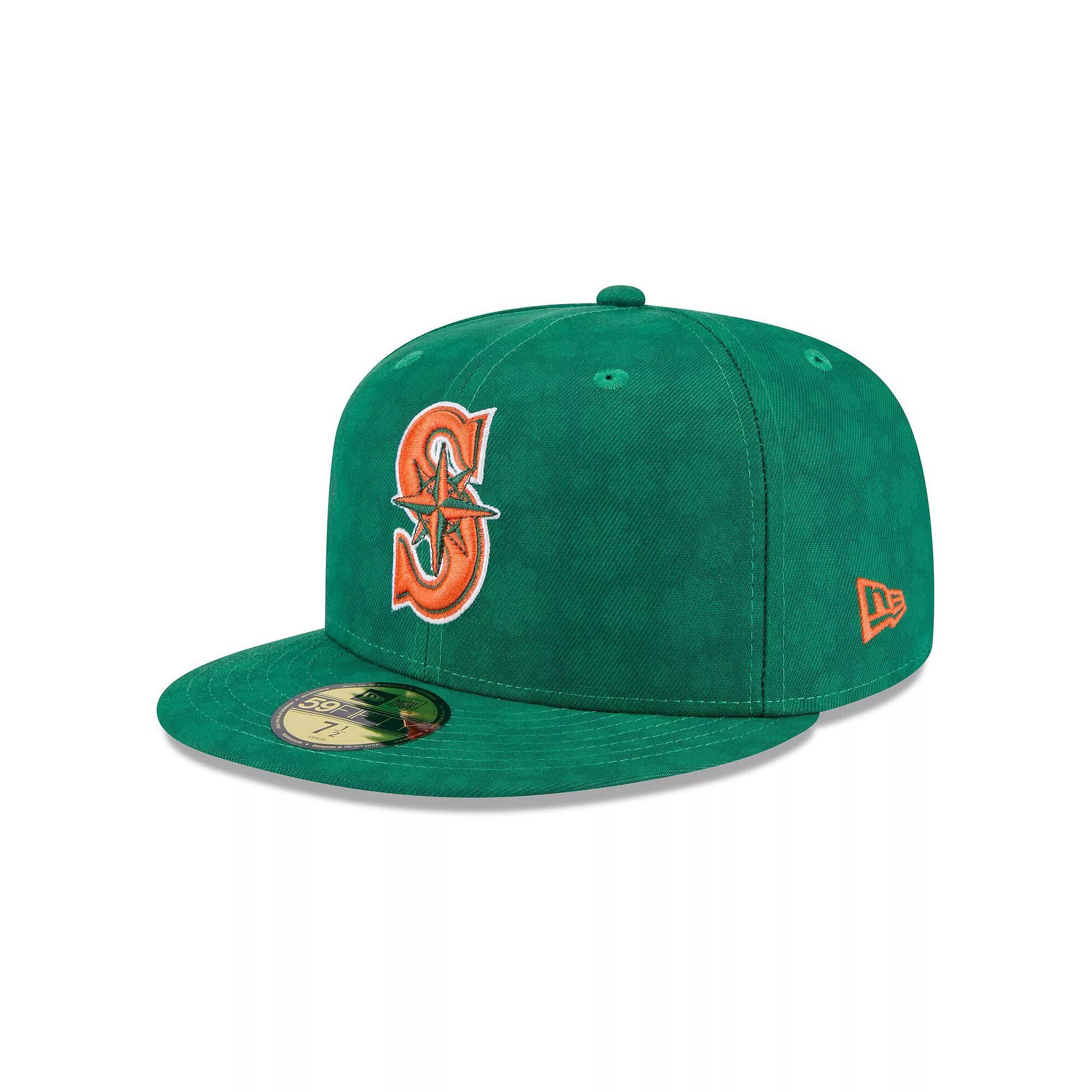 Men's New Era Kelly Green Seattle Mariners St. Patrick's Day 59FIFTY Fitted Hat, Size: 7 1/8 Product Image
