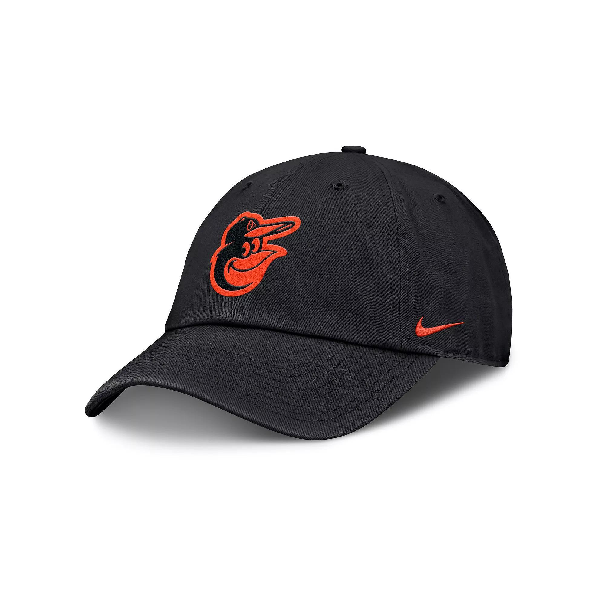 Women's Nike Black Baltimore Orioles Club Adjustable Hat, Size: Medium/Large Product Image