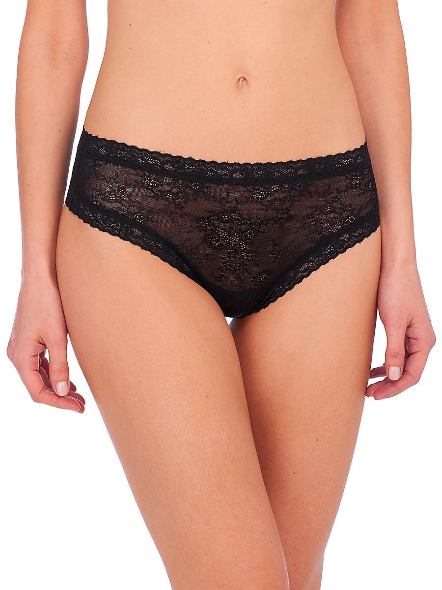 Womens Escape Front Lace Thong Product Image