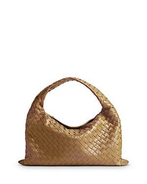 Womens Small Hop Intrecciato Leather Hobo Bag Product Image