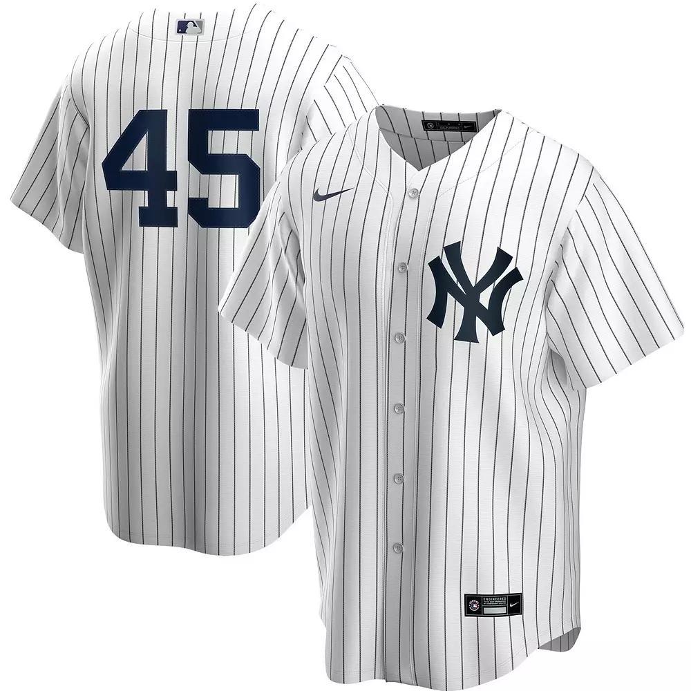 Men's Nike Gerrit Cole White New York Yankees Home Replica Player Name Jersey, Size: 2XL Product Image
