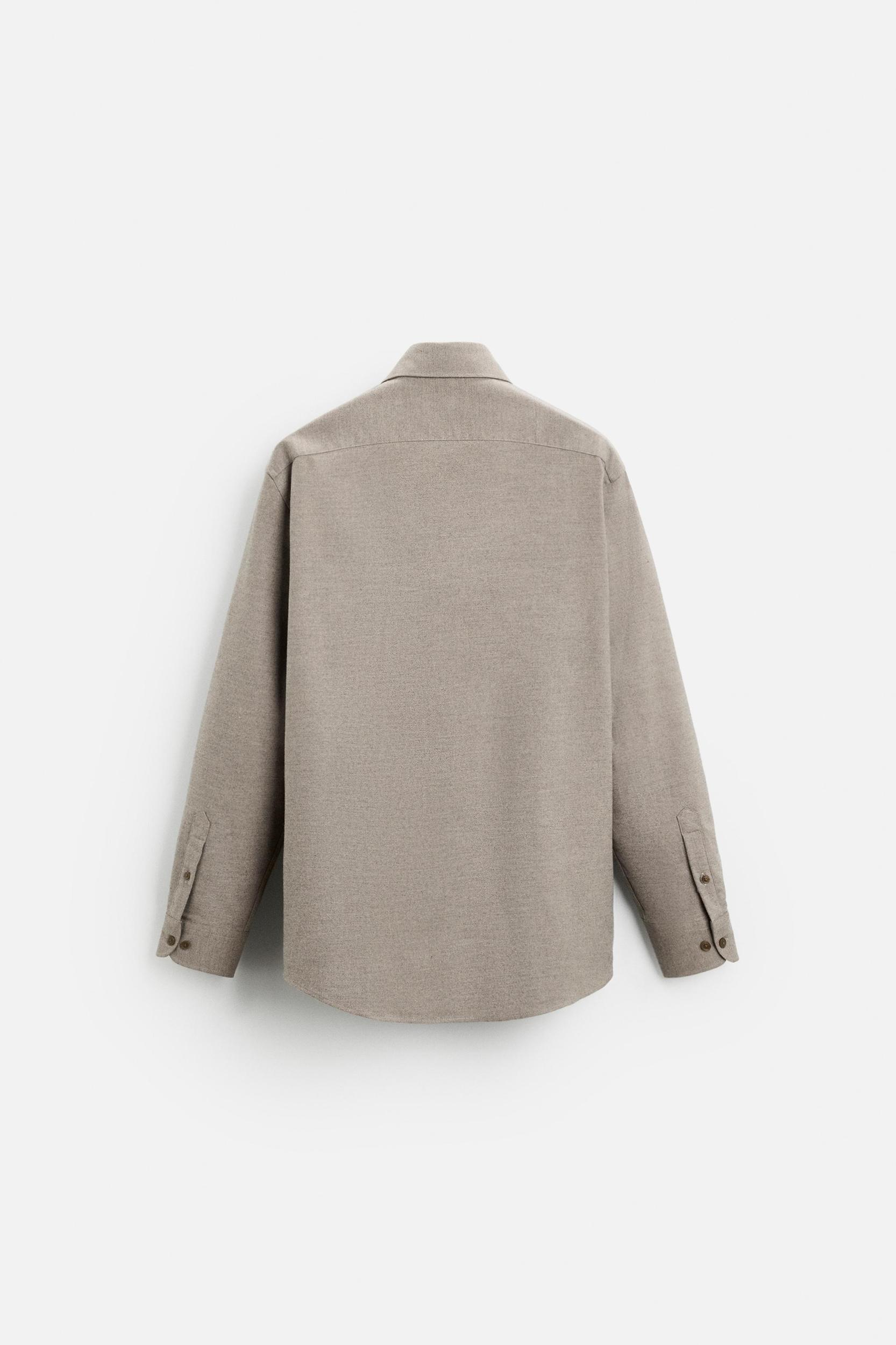 TEXTURED COTTON SHIRT Product Image