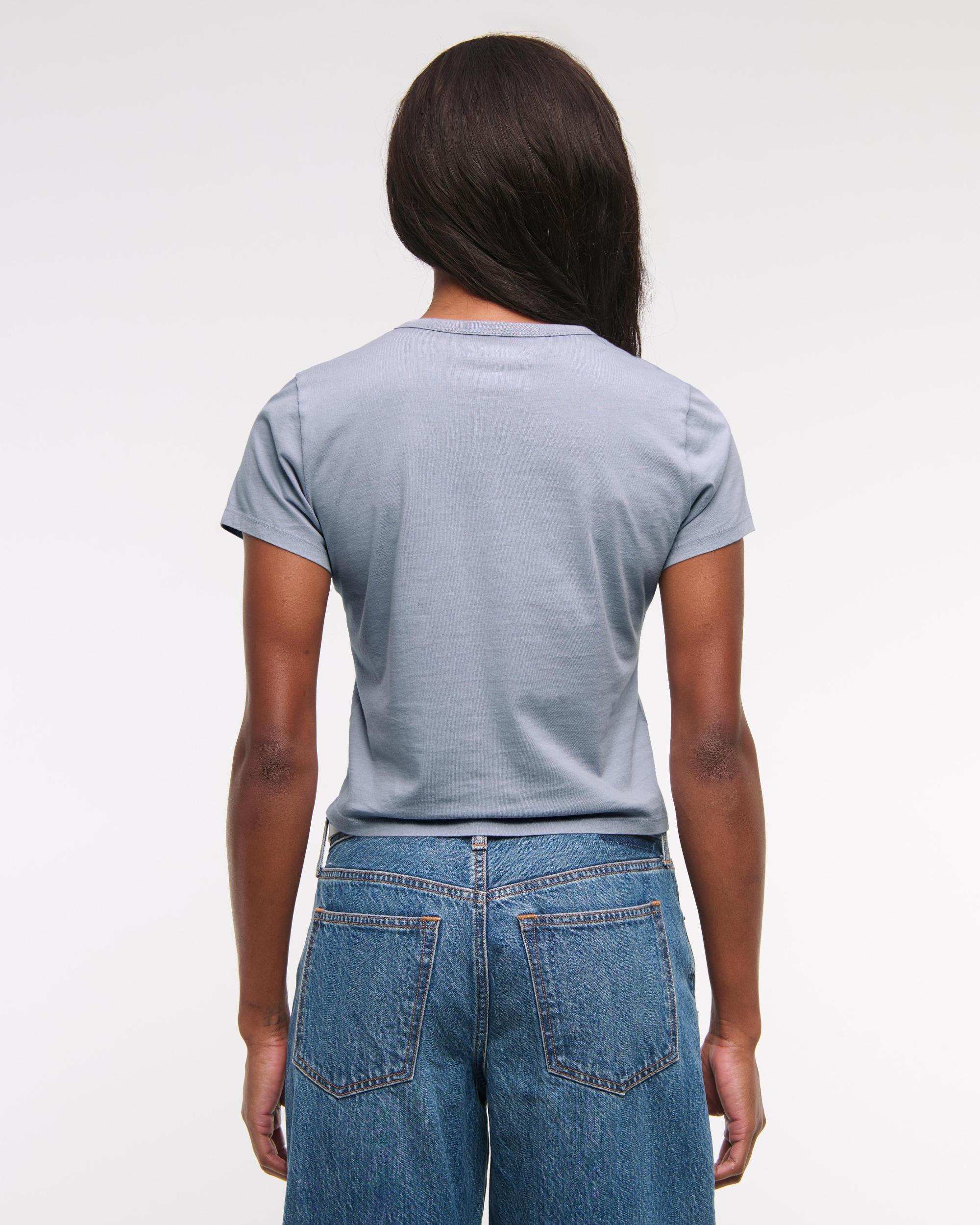 Essential Polished Body-Skimming Tee Product Image