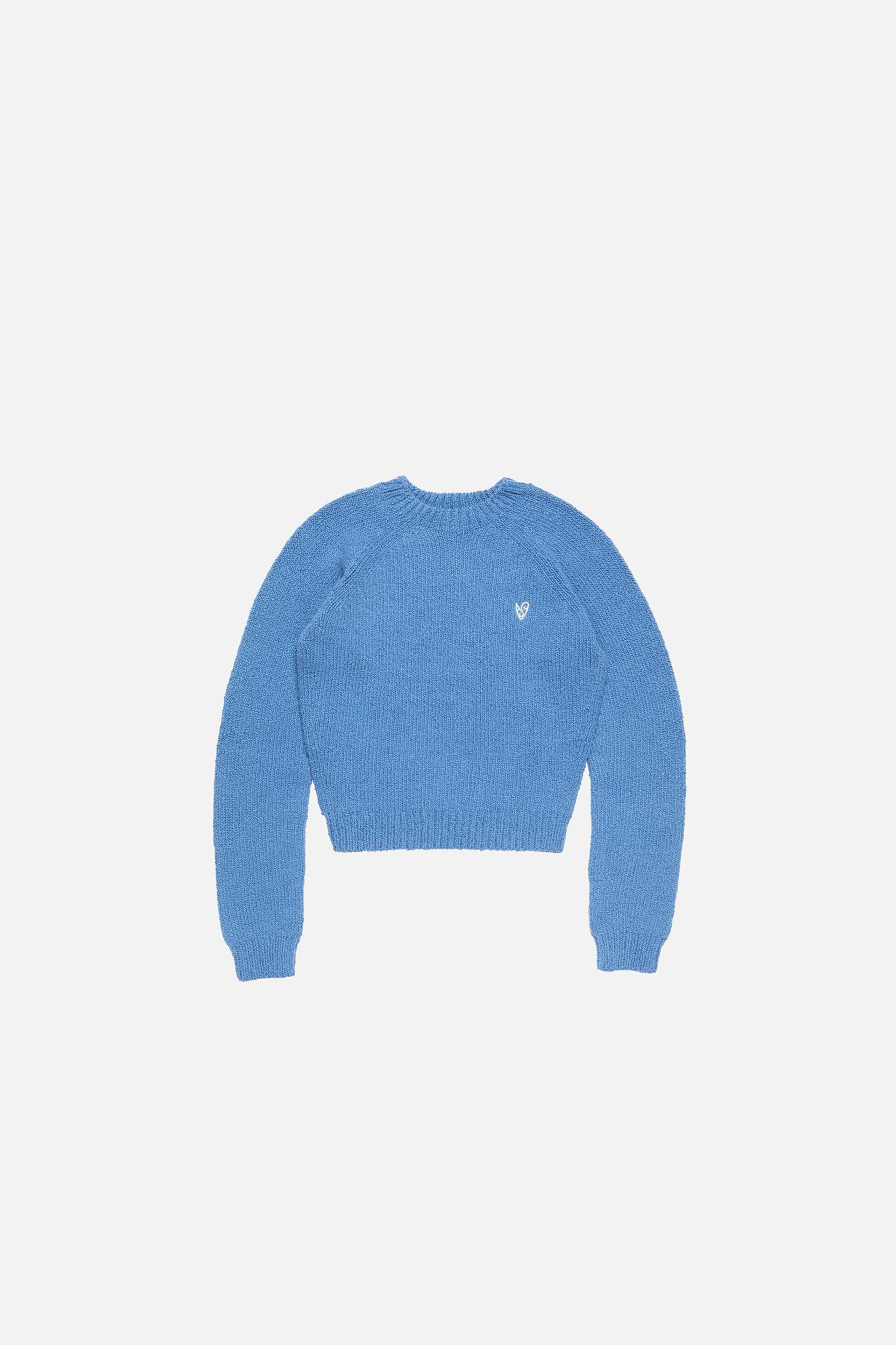 Cropped crewneck sweater Product Image