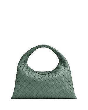Womens Small Hop Intrecciato Leather Hobo Bag Product Image
