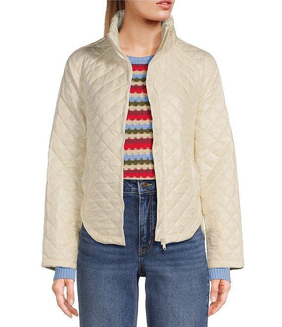 Copper Key Quilted Puffer Jacket Product Image