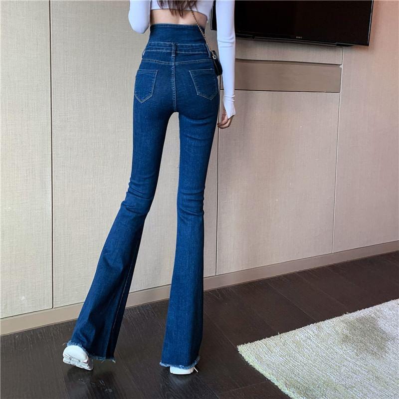 High Waist Skinny Jeans Product Image