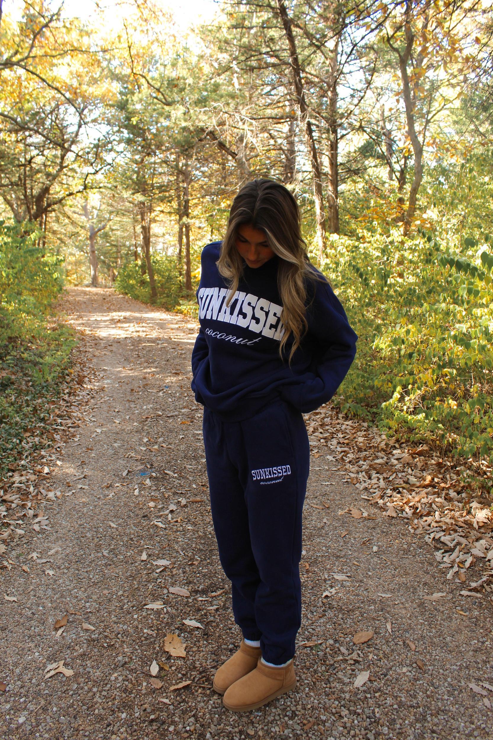 Navy Blue Yacht Club Sunkissed Sweatshirt Product Image