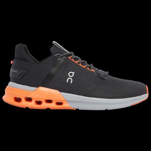On Mens Cloudnova Flux - Shoes Black/Red Product Image