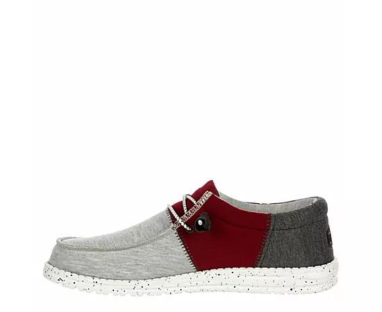 HEYDUDE Mens HEYDUDE Wally Tri Varsity - Mens Running Shoes Product Image