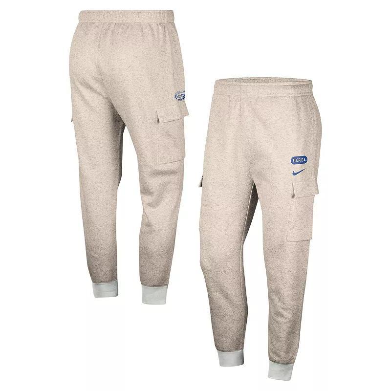 Men's Nike Oatmeal UCLA Bruins Club Cargo Jogger Pants, Size: 2XL, Grey Product Image