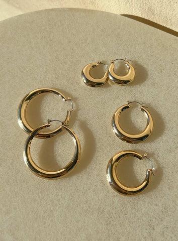 True Paradise Earring Set Gold Product Image