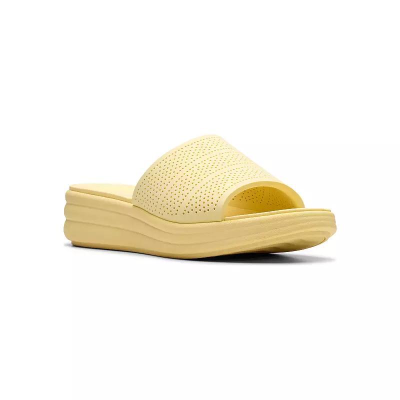 Clarks® Drift Twist Women's Sandals, Size: 8, Pale Yellow Product Image