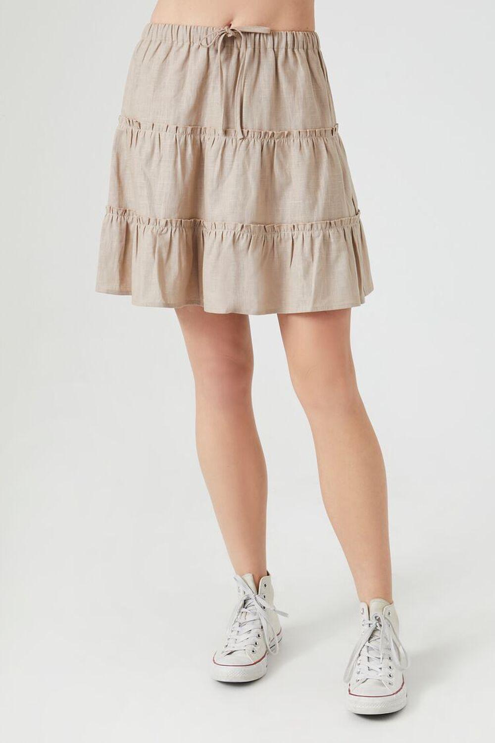 Peasant Mini Skirt | Forever 21 Product Image