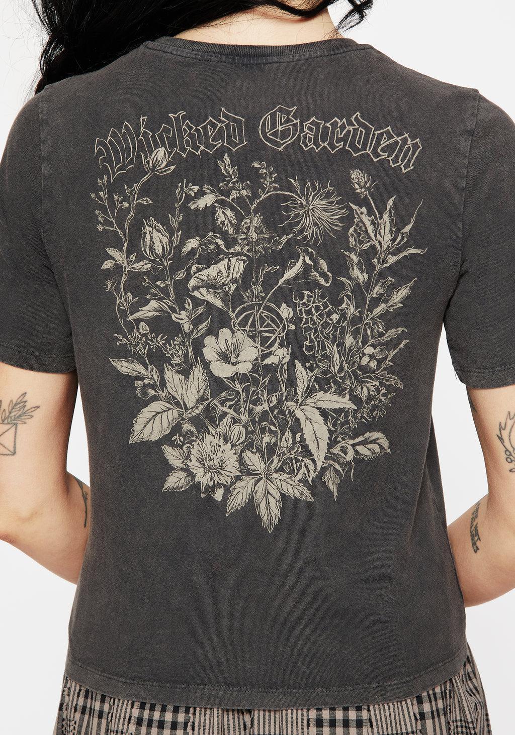 Galerina Graphic Print Cotton T-Shirt Product Image