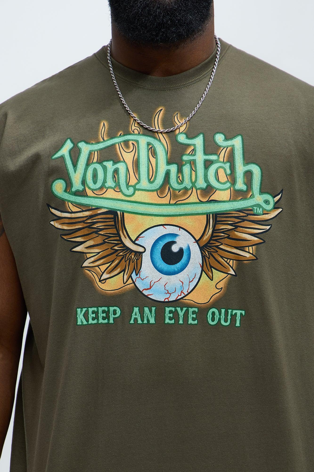 Von Dutch Keep An Eye Out Short Sleeve Tee - Hunter Product Image