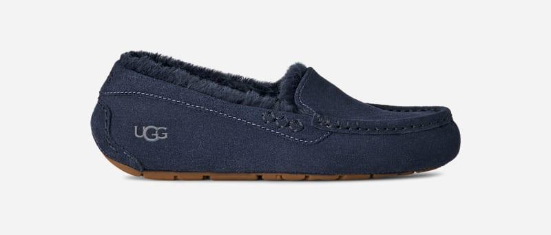 UGG Womens Ansley Sheepskin Suede Slipper Product Image