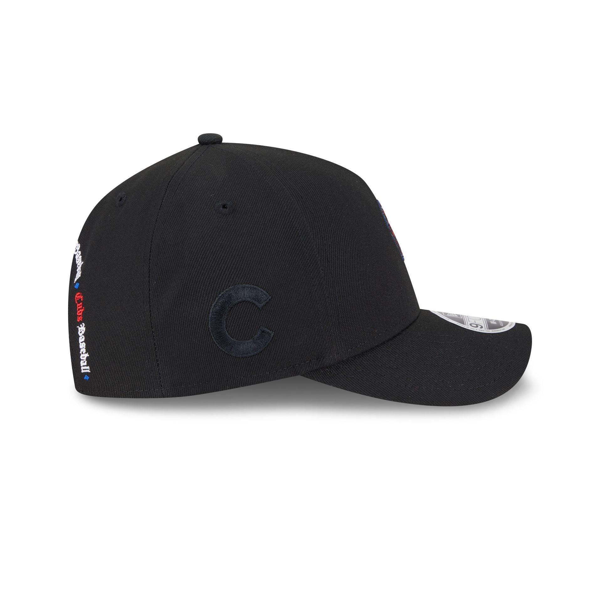 Chicago Cubs Stained Glass 9FORTY M-Crown A-Frame Snapback Hat Male Product Image