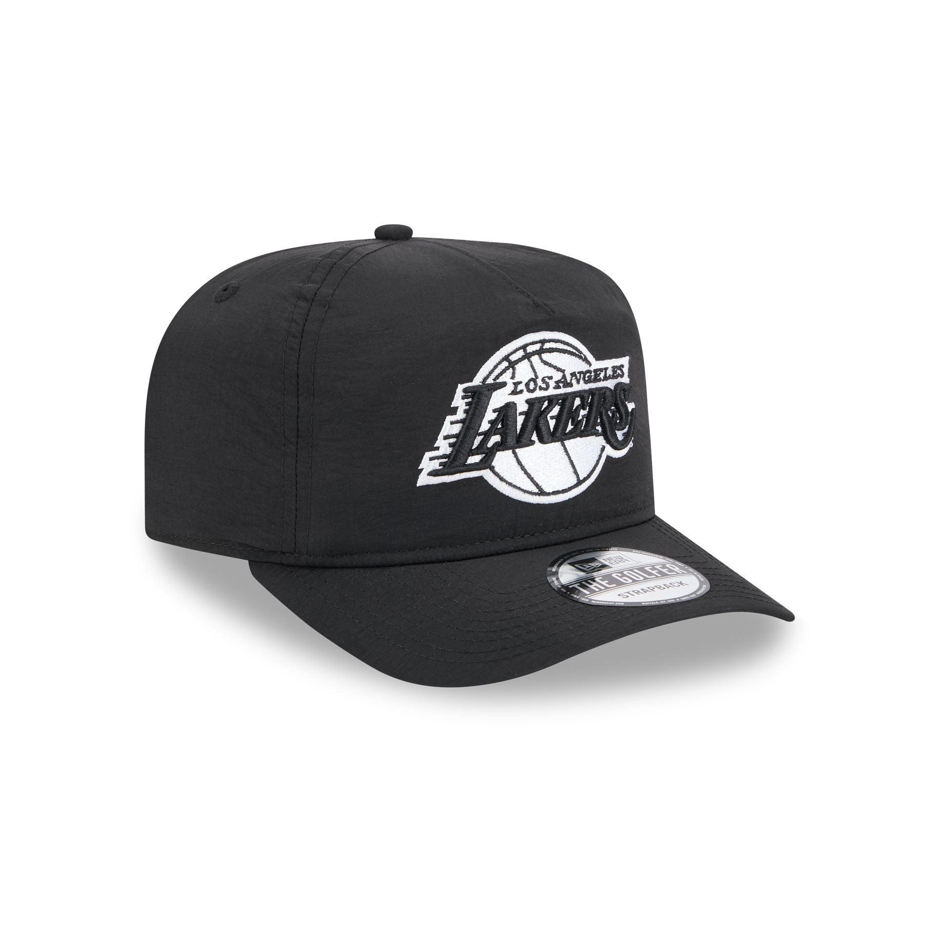 Los Angeles Lakers Everyday Nylon Black Golfer Hat Male Product Image