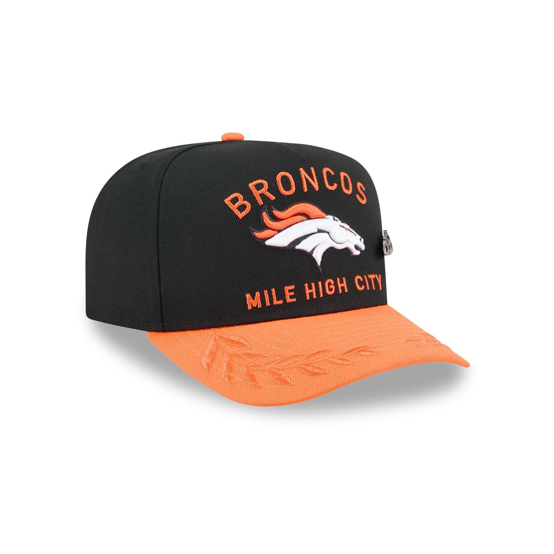 Miami Dolphins 2025 Draft Black 59FIFTY A-Frame Fitted Hat Male Product Image