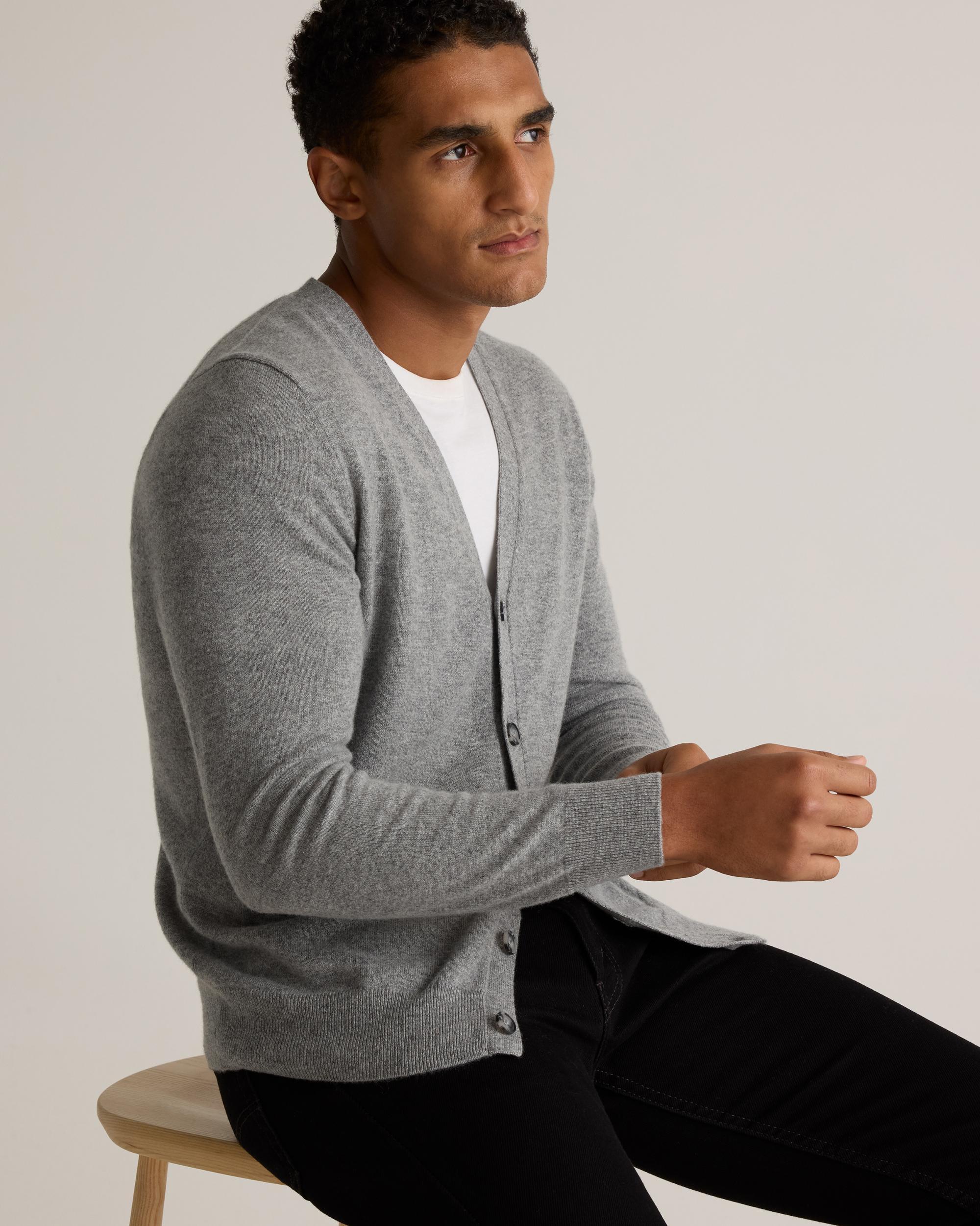 Quince | Men's Mongolian Cashmere Cardigan Sweater Product Image