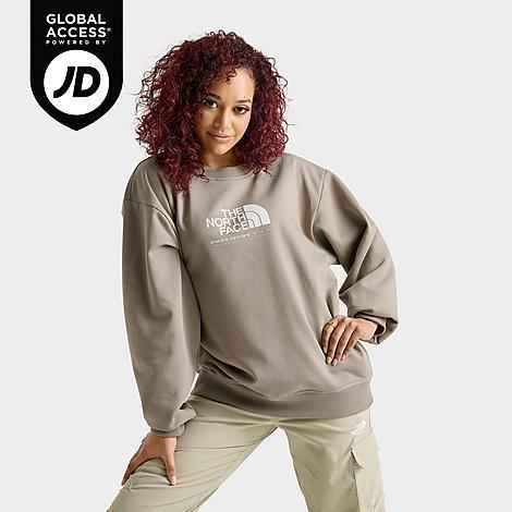 The North Face Womens Oversized Crewneck Sweatshirt Product Image