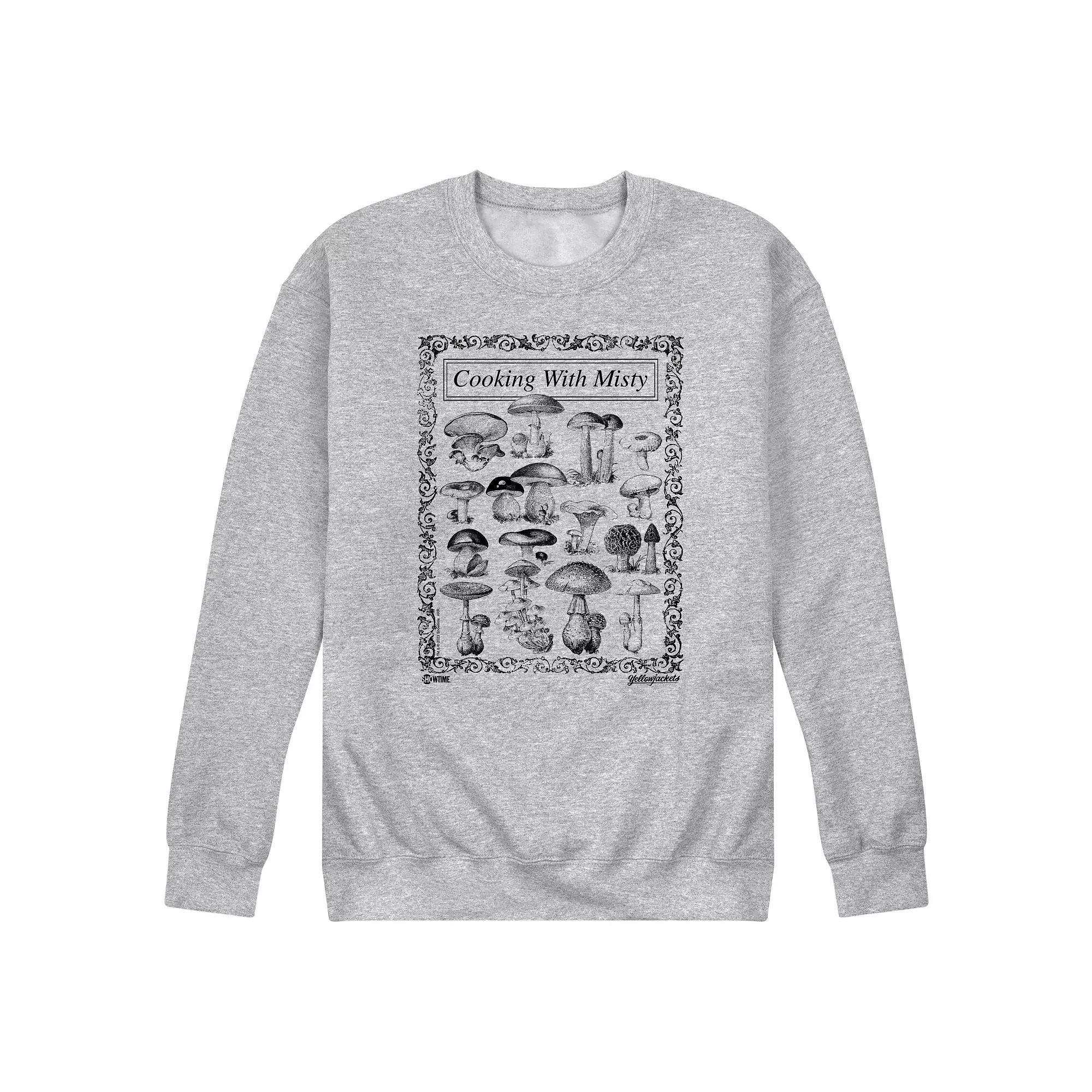 Mens Yellowjackets Cooking With Misty Fleece Sweatshirt Product Image