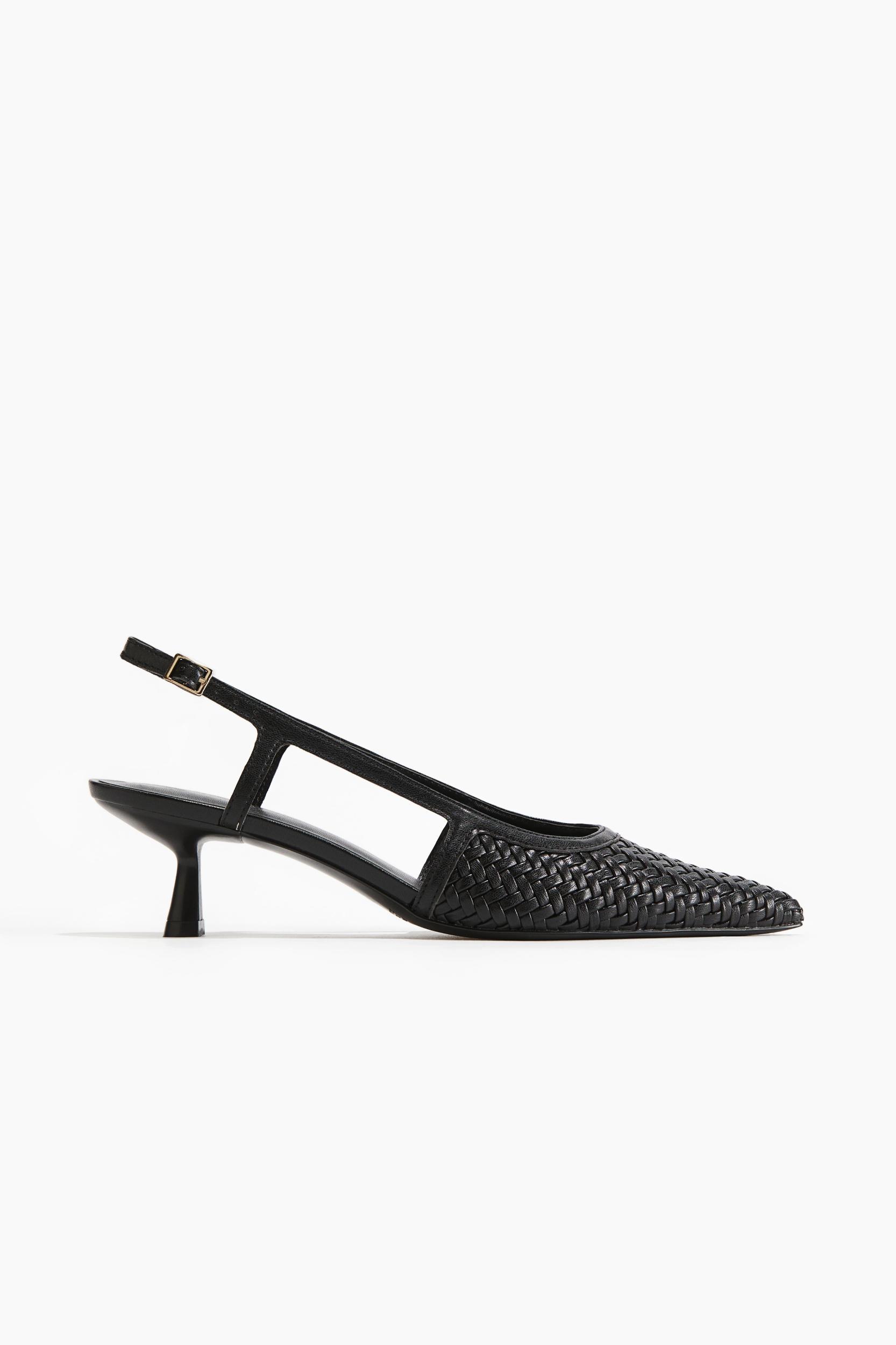 Braided Slingback Pumps Product Image
