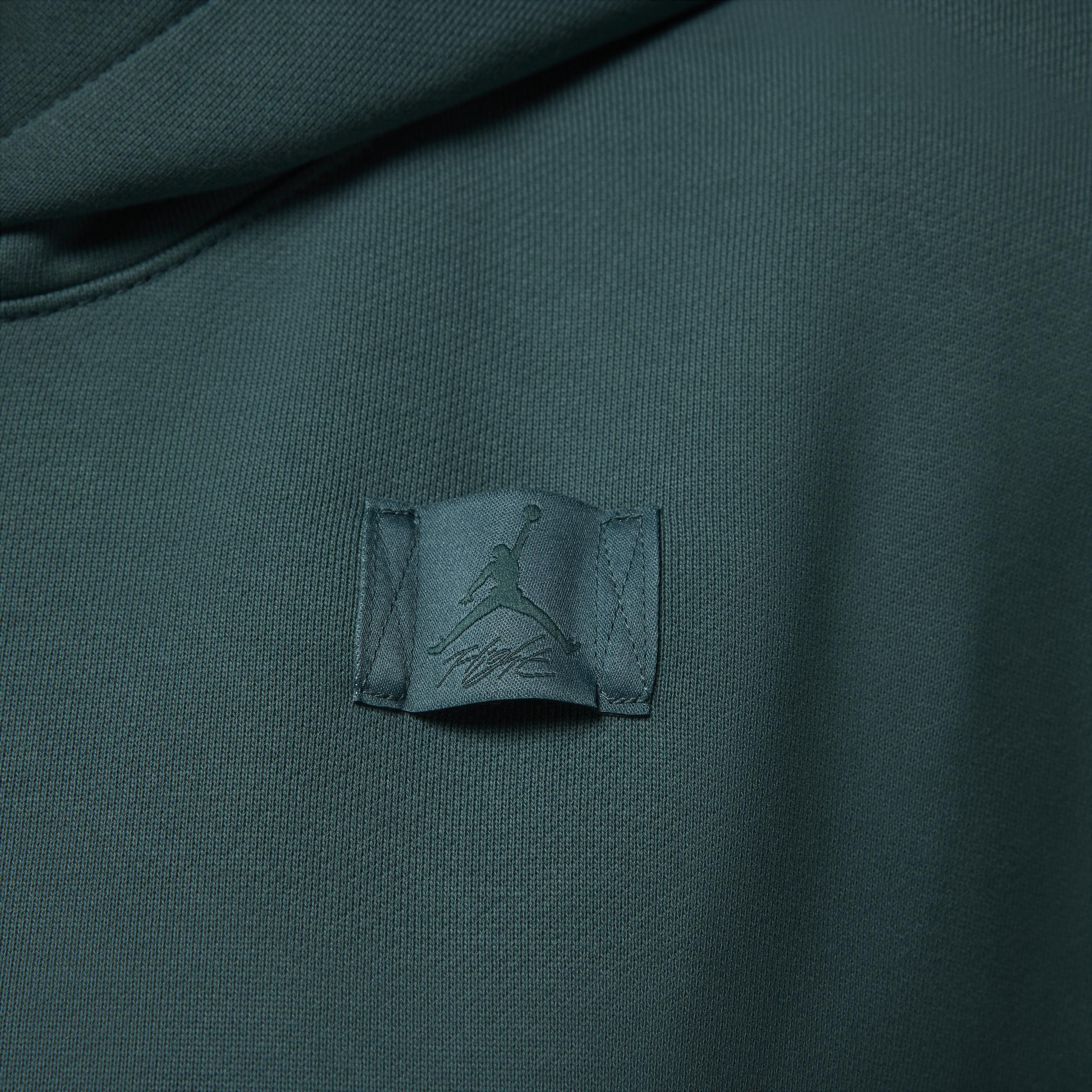 Women's Jordan Flight Fleece Satin-Lined Pullover Hoodie Product Image