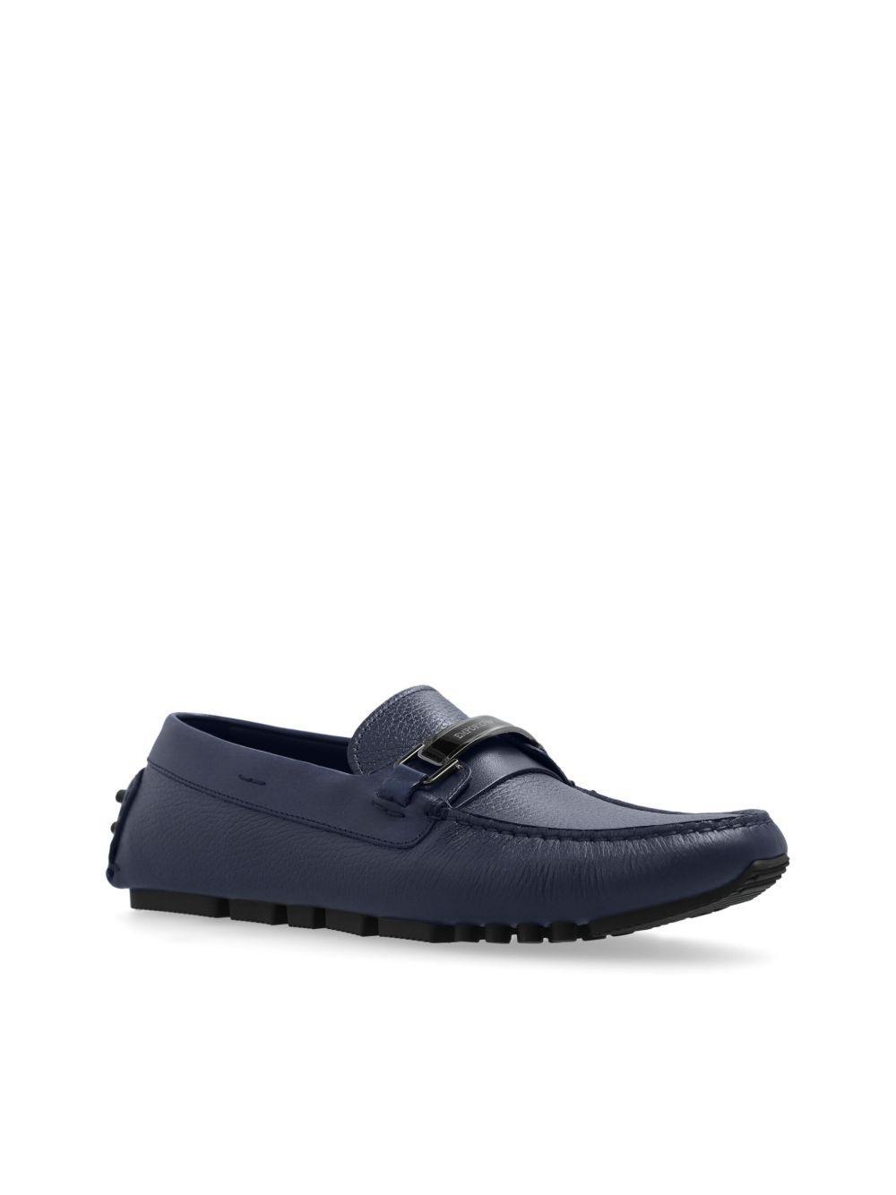 logo-plaque driving shoes Product Image