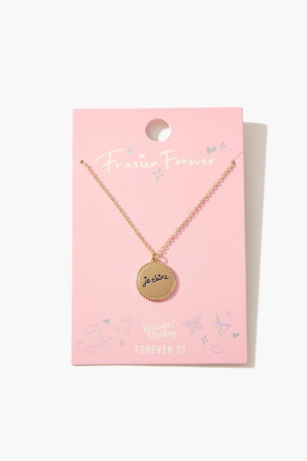 Frasier Sterling Je Taime Necklace | Forever 21 Product Image