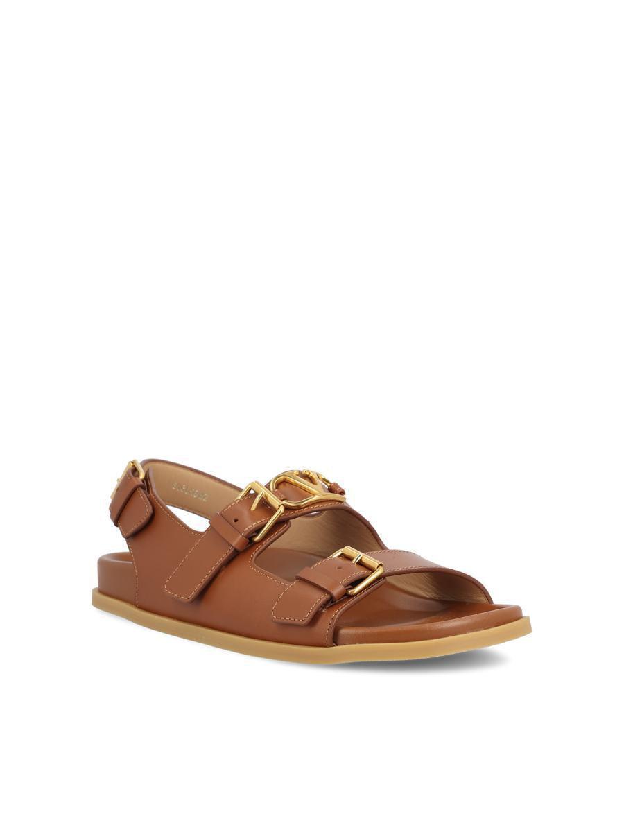 VALENTINO GARAVANI Sandals In Brown Product Image