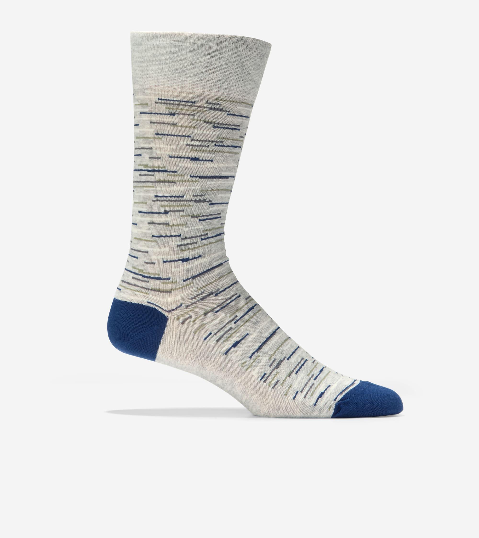Men's Pique Crew Socks Product Image
