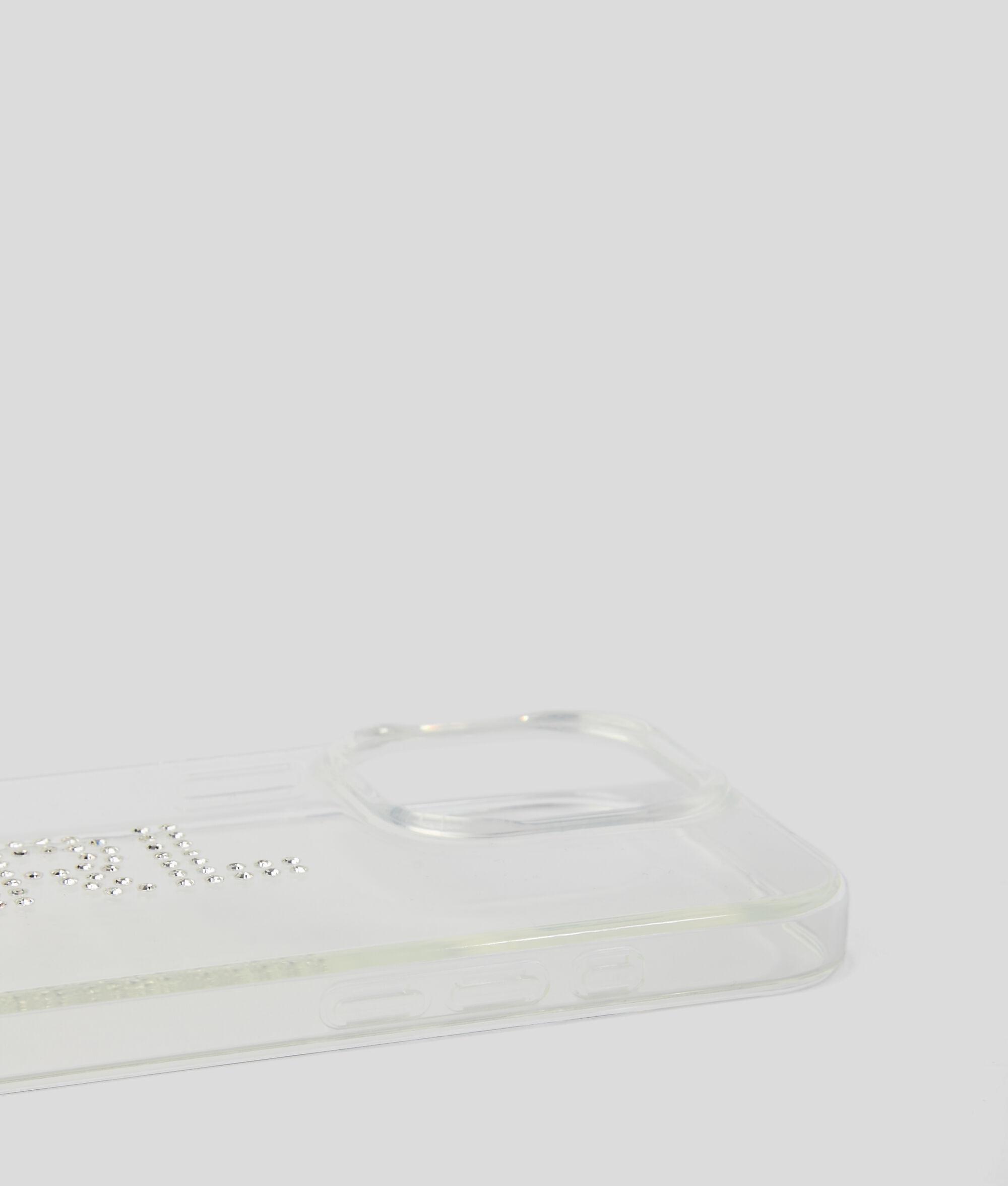 RHINESTONE KARL LOGO IPHONE 16 PRO MAX CASE Product Image