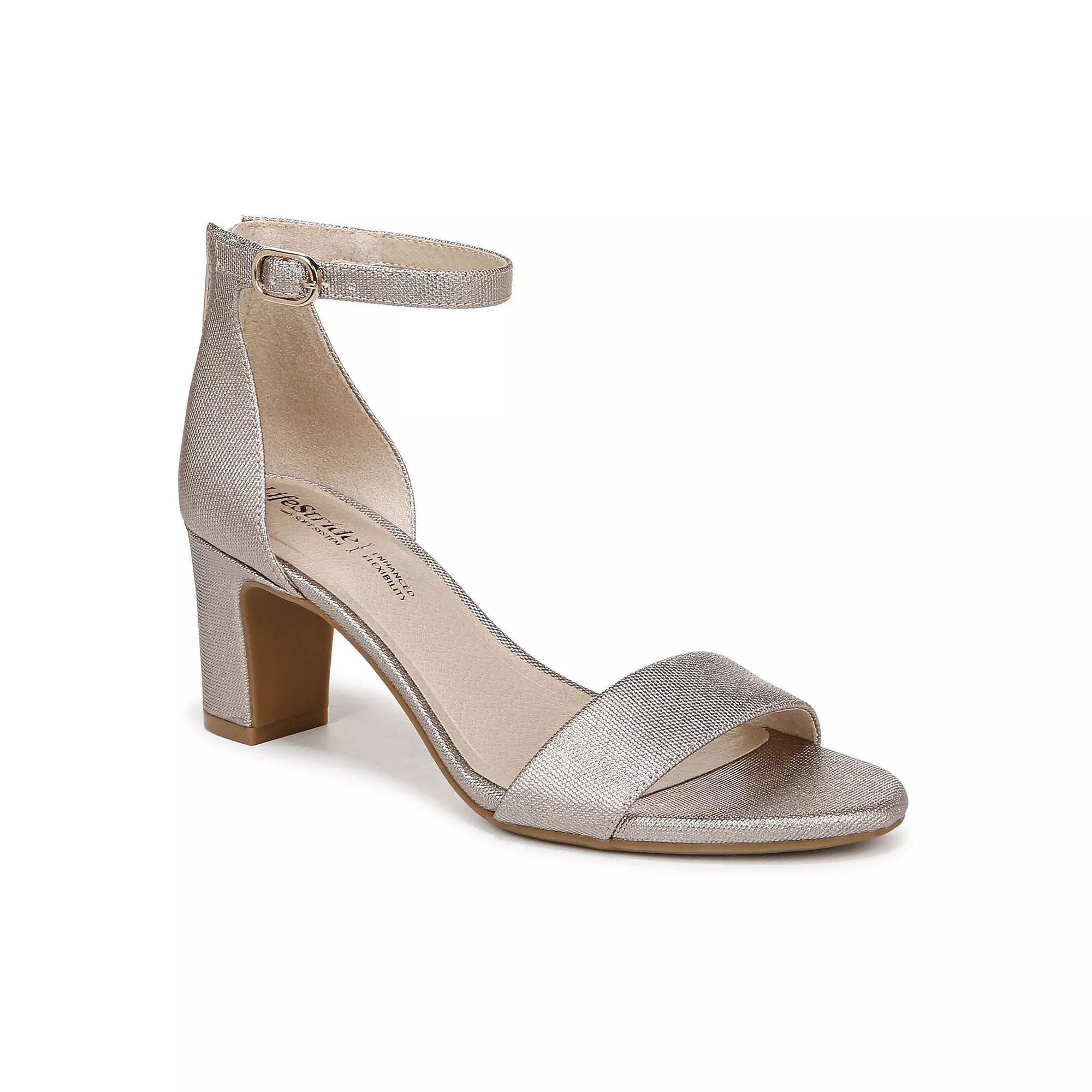 LifeStride Florence Women's Ankle Strap Pumps, Size: 10, Bronze Product Image