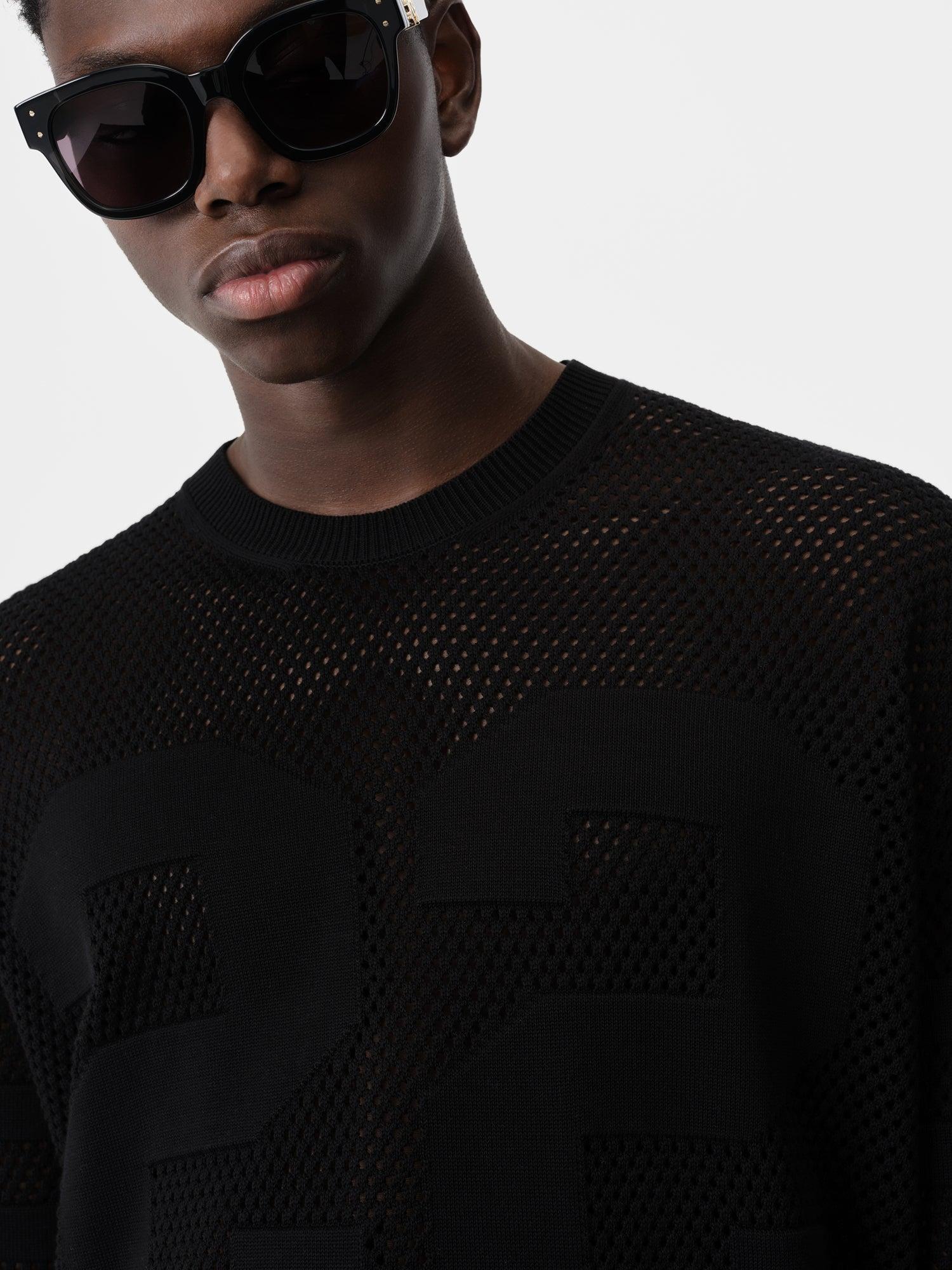 AMIRI 22 CREWNECK - Black Male Product Image