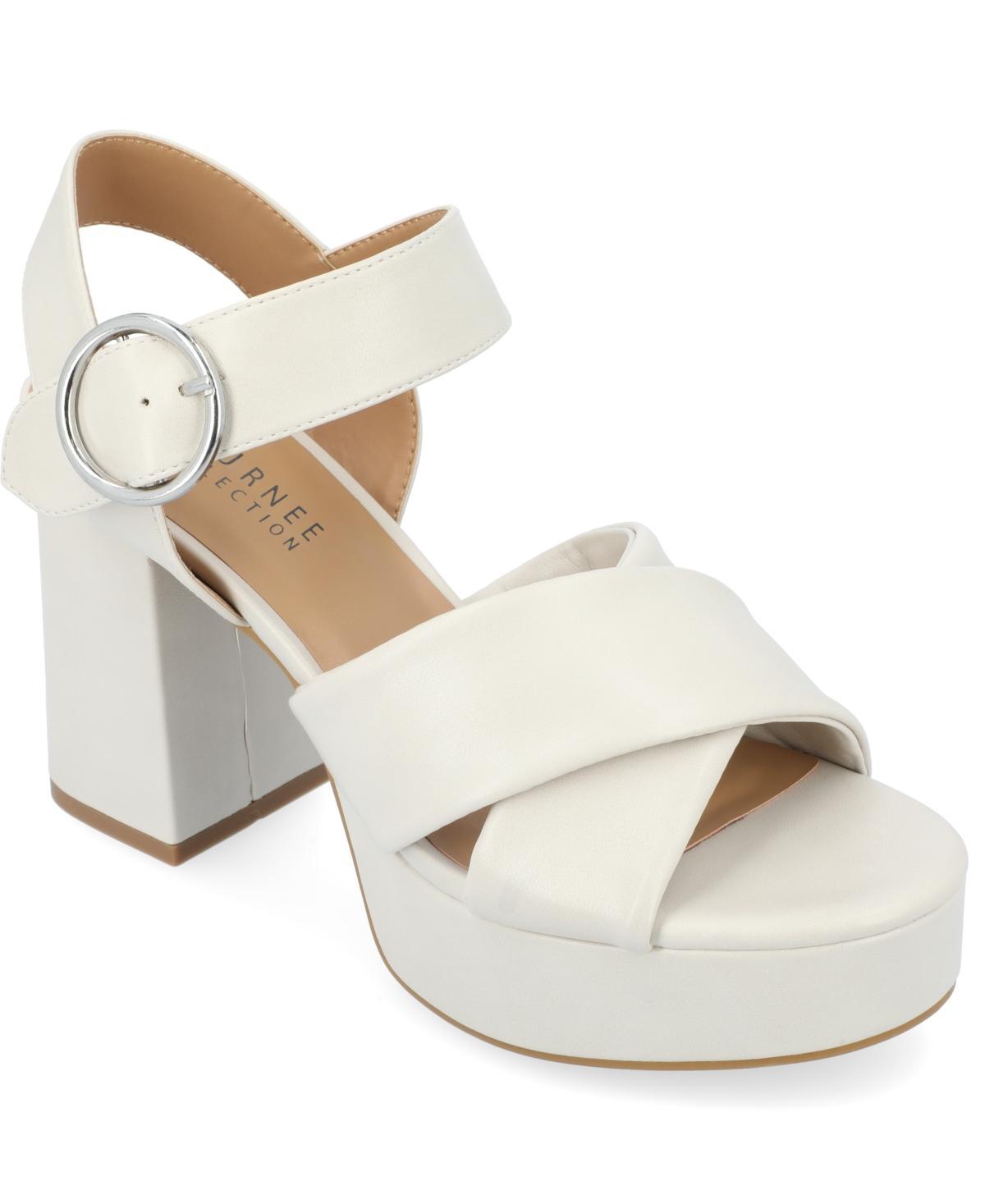 Journee Akeely Tru Comfort Foam™ Women's Heeled Sandals, Size: 11 Product Image