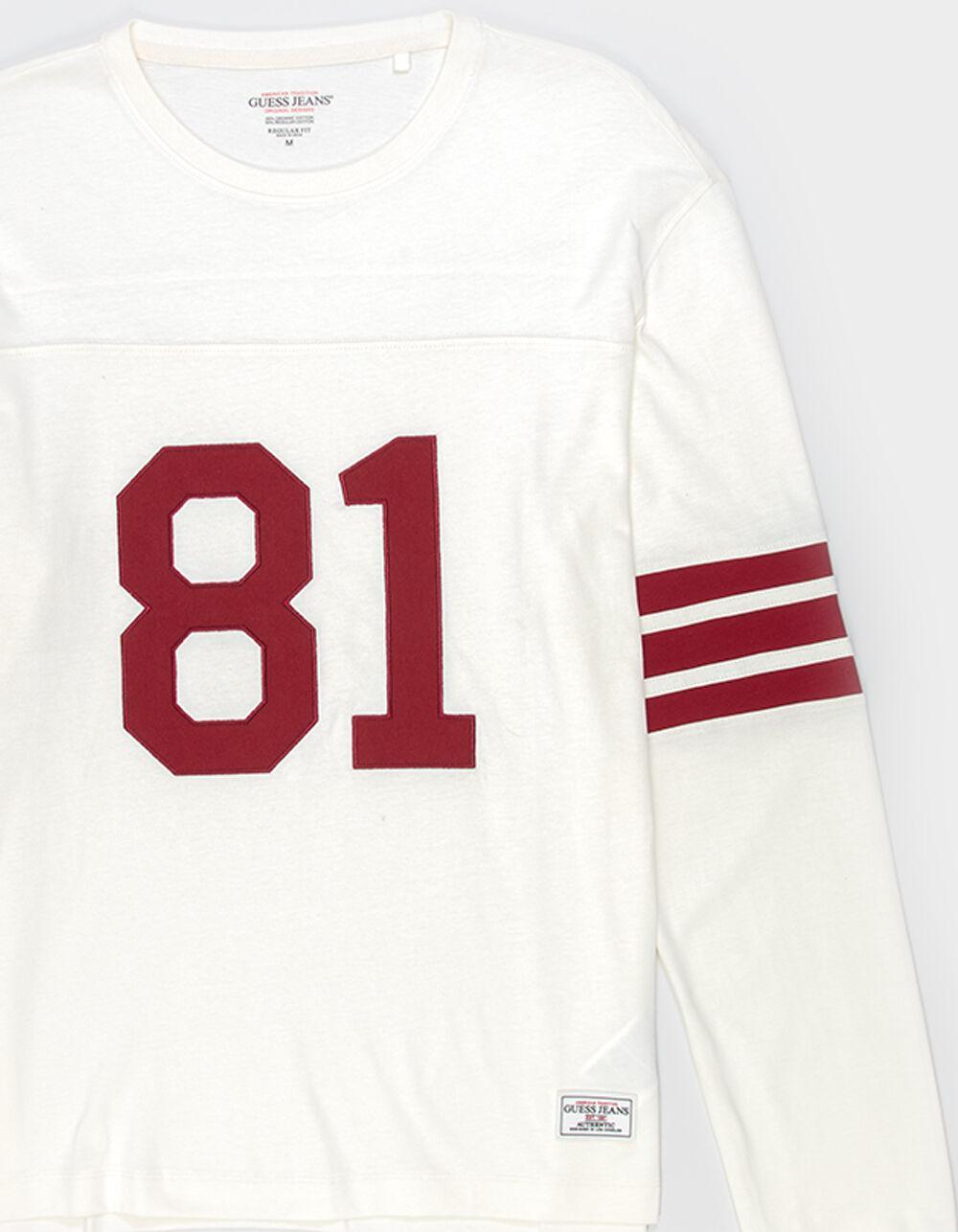 GUESS JEANS 81 Mens Long Sleeve Tee - SAND Product Image