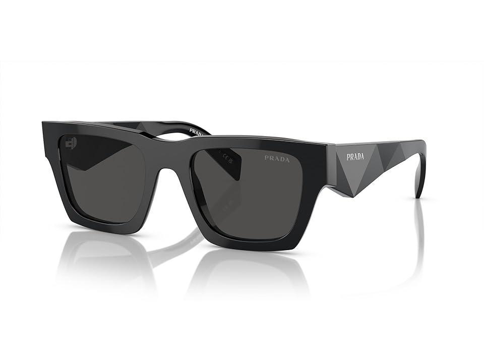 Logo Acetate Rectangle Sunglasses Product Image